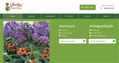 Desktop Screenshot of landlystplantecenter.dk
